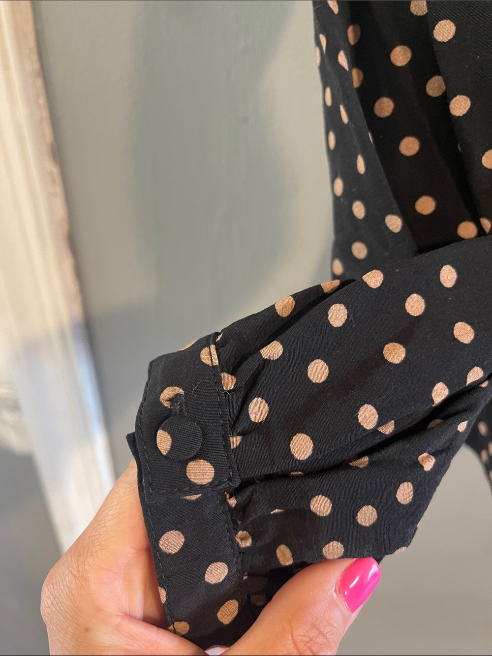 Boden "Elise"‎ polka dot Blouse Size 8 - Picture 8 of 8